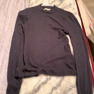 black abercrombie and fitch long sleeve shirt